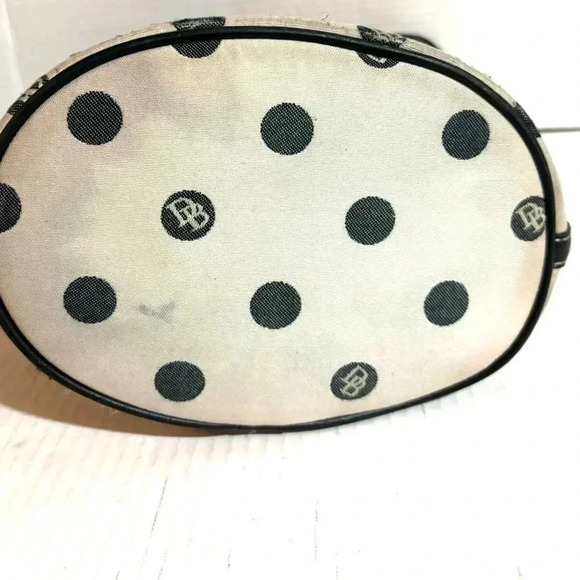 Dooney bourke DB signature print canvas shoulder handbag - Picture 3 of 11
